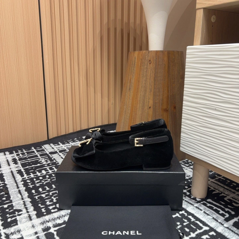 Ch*el flat shoes